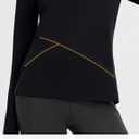 baleaf Women's Thermal Tops Long Sleeve Fleece Running Shirts Thumbhole Cold Weather Winter Gear Workout Base Layer (Large, Black)