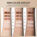 Skin Tint & Contour Stick - Hydrating Serum-Infused Tinted Beauty Balm Foundation Stick, Buildable Coverage for a Natural, Fresh Finish, Quick Application for All Skin and Daily Use