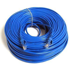 UbiGear 150ft Blue RJ45 CAT6 Ethernet LAN Network Internet Computer Patch Solid Wire 23 AWG UTP Cable
