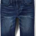 The Children's Place Girls' Denim Skimmer Shorts (16, Holly Wash)