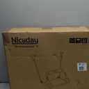 Niceday Ab Workout Equipment, Ab Machine for Stomach Workout, Ab Trainer Machine for Home, Ab Crunch Machine for Home Exercise, Sit Up Machine with Resistance Bands and 330 LBS Weight Capacity