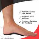 Dr. Wolf Arch Support Orthotic InsertsDoctor Developed Plantar Fasciitis Insoles for Men, Arch Support Insoles for Women, Heel Pain and Foot Arch Supports (Men's 11, Women's 12)
