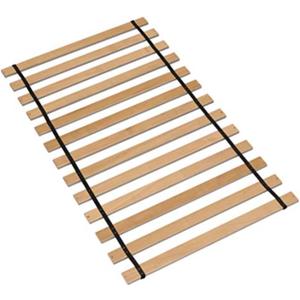 Signature Design by Ashley Twin Wooden Bunkie Board Roll Slats, .56 Inch Mattress Support