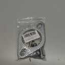 FSTURIOS 2PCS Car Exhaust Gasket, Ultra Seal 2-Bolt 2.5 Inch Exhaust Flange Gasket Replacement with 4 Screws, Reinforced High Temp Exhaust Manifold Gasket for Turbo Catback Headers