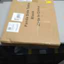 HDANI C End Table,Couch Table That Slide Under,Small Sofa Side Table in Living Room,Bedroom,Black