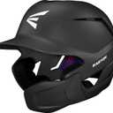 Easton | Z50 Batting Helmet with Multi-Adjust Jaw Guard | Baseball | Matte | Black | Small/Medium (6 1/2" - 7 1/8")