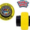 Rumble Wheels Rip Cord Racing Combo 4-Pack Battle Launch Power with Light-Up Spinning Wheels, Pull String Ripcord Racers, High-Speed Boys Racing Toy for Kids Ages 48