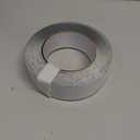 Metal Tape with Adhesive for Magnets, (1.4 inch Wide X 15 ft Long) Flexible White Metal Tape Roll, White Ferrous Tape Stick on Wall to Hold Magnetic Products
