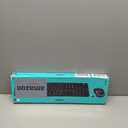 Logitech MK270 Wireless Keyboard and Mouse Combo for Windows, 2.4 GHz Wireless, Compact Mouse, 8 Multimedia and Shortcut Keys, 2-Year Battery Life, for PC, Laptop - Black (1 Pack)