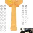 8629 Universal Wheel Bearing Removal Tool, Universally Applicable to All Axle Bolted Wheels(Yellow)