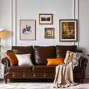 6 Inch Wooden Furniture Legs with Mounting Plates Screws Set of 4 Solid Wood Unfinished European Style Replacement Furniture Feet for Couch Cabinet Sofa Ottoman TV Stand Home DIY Projects (6 inch)