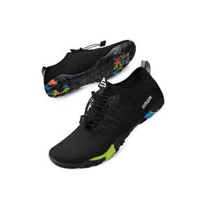 SIMARI Water Shoes for Women Men - Barefoot Quick-Dry Aqua Socks | Lightweight Swim Shoes for Surfing, Swimming, Beach Sports, Kayaking, Diving | Non-Slip Design, 37