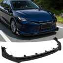 Front Bumper Lip Splitter Spoiler Compatible with Toyota Camry LE XLE 2025 2026 Accessories, Air Chin Exterior Body Kit (Gloss Black)