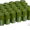 Amazon Basics Premium Leak Proof Dog Poop Bags with Dispenser and Leash Clip, Unscented, 13" x 9", 540 Count (36 Rolls of 15)