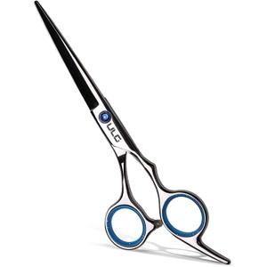 Hair Cutting Scissors, ULG Professional Hair Scissors 6.5 inch Right-Hand Razor Edge Barber Shears Salon Hair Cutting Shears Made of Japanese Stainless Steel, Hand Sharpened Blue