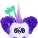 Furby Furblets Bam-Boo Mini Friend, Electronic Plush Toys for Girls & Boys, Panda, Black & White, Speaks Furbish & Plays Music, Series 5, Back to School Gifts, Ages 6+