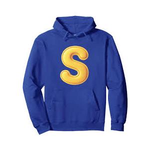 Letter S Funny Chipmunk Group Matching Halloween Costume Pullover Hoodie