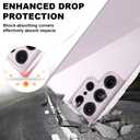 Lanyard Phone Case Compatible for Samsung Galaxy S22 Ultra Anti-Slip Soft TPU Hard PC Clear Cases with Adjustable Neck Strap Anti-Scratch Shockproof Bumper Protective Phone Cover - Rainbow