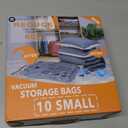 GONGSHI Vacuum Storage Bags, Space Saver Seal Bags For Clothing, Blankets, Comforters, Pillows, Clothes Storage,Travel Luggage.10 S