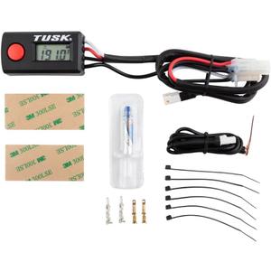 TUSK Digital Radiator Fan Kit Replacement Thermostat Black for Honda CRF250RX 2019-2021