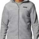 Columbia Steens Mountain 2.0 Full Zip Fleece Jacket (Large, Light Grey Heather)
