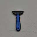 Maxpower Planet Original Pet Grooming Rake - Double-Sided Deshedding Dematting Tool, Undercoat Rake for Dogs & Cats, Extra-Wide Dog Grooming Brush & Deshedder Comb for Long Hair, Reduces Shedding 95% (Large, Blue)