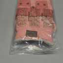 KYEESE Dog Coat Thick Cat Clothes with Pocket Warm Pet Winter Puffer Coat with Leash Hole Soft Pet Sweater for Cold Weather Windproof Dog Coats for Small Dogs Waterproof Dogs Jacket with Fleece Lined (04# Pink)