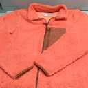Amazon Essentials Women's Sherpa Long-Sleeve Mock Neck Full-Zip Jacket with Woven Trim Size XXL