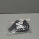 4 Pack Door Stoppers for Bottom of Door, Gray 4.8x2.2x1.3in Door Stops, Rubber Door Stopper Wedge, Sturdy Stackable Door Stops for Floor