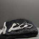 ESTINGO Wearable Electric Throw Heated Blanket with Foot Pocket, Heated Electric Blanket with Sleeves, 6 Heating Levels and 1-4H Timer, Heated Hoodie Women for Mom Grandma 50"70" Grey