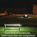GoSports 4 x 2 ft Ultra Portable Cornhole Board Set - Choose LED Lights or Standard - Regulation Size Corn Hole Games for Adults, Perfect for Tailgating and Camping - Includes 8 Bean Bags & Rules