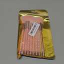 9 Pieces Facial Fan Mask Brushes, Soft Facial Applicator Brushes Tools for Peel Glycolic Makeup for Mud Cream(Pink)