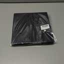 2 x FtyFty Unisex Adult Matte Graduation Cap with Tassel Year Charm (Black)