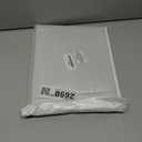 Enyuwlcm PU Leather Portfolio Folder with Clipboard Clip Padfolio for Women Interview School Office Business (Gloden)