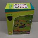 unanscre Gardening Tool Set for Kids, with Toddler Wheelbarrow, Watering Can, Spray Bottle, Double Rake, Shovel, Trowel, Pruner, Flowers Kit, Apron, Pretend Play Garden Toys for Age3+ Outdoor Yard