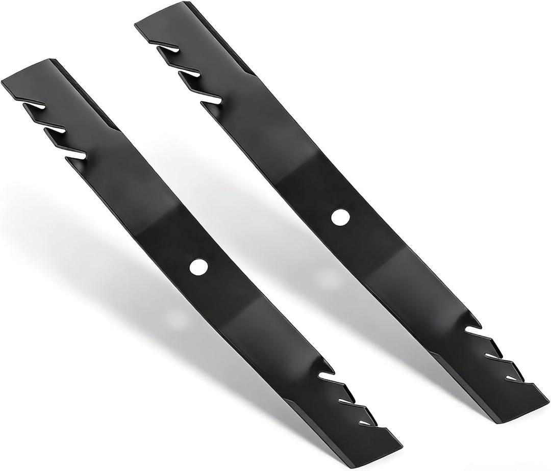 106-8744-03 Mulching Blade, 42" Deck Lawn Mower Mulching Blades, Compatible with Toro TimeCutter SS4225 SS4200 79214 Zero Turn Mowers, Lawn Mower Cutting Blade Replaces 106-2247-03 110-1857-03, 2 Pack