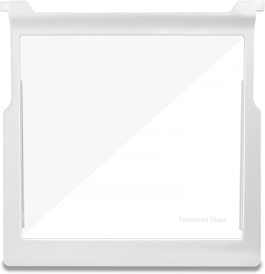 W10276348 Glass Shelf for Refrigerator Compatible with Whirlpool Refrigerator -WPW10276348, W10276344, 2309524, 2312014,AP6018411, PS11751713