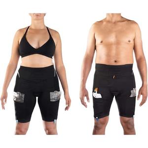 Cathwear Catheter Leg Bag Underwear - Leg Bag Holder for Men & Women| Medicare Approved (Black, White, Beige) (Black, XX-Large)