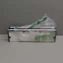 Forbena White Floating Shelves for Bathroom Organizer Over Toilet, Bathroom Shelves Wall Mounted with Towel Rack, Corner Wall Shelf for Bedroom Decor Kitchen Storage (White-Dark Grey, Set of 2)