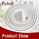 25FT Air Conditioning Tubing Hose Extension 1/4 and 1/2 Inch Insulated Copper Hoses Fit for Mini Split Air Conditioner