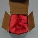 EMEMA Pack of 2 Velvet Christmas Throw Pillow Covers Decorative Square Pillowcase Soft Solid Cushion Case for Sofa Bedroom Chair Car 18x18 Inch Red