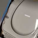 Elongated Slow Close Toilet Seat, Slip-Resistant, Quick Releasing for Cleaning, Easy to Install, Never Loosen, White