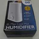 Upgraded Quiet Humidifier Large Room  Extended Run Time, Top Fill Humidifiers for Bedroom, Easy to Clean, Aromatherapy Compatible by Everlasting Comfort (White)