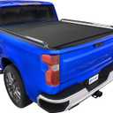 Tyger Auto T2X Low Profile Soft Roll-up in Fabric Truck Bed Tonneau Cover Compatible with 2019-2026 Chevy Silverado GMC Sierra 1500 (Not Fit 19 LD/Limited) | 5'10" (70") Bed | TG-BCXC3946