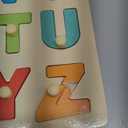 Toddler Puzzle for 18+ Months Wooden Alphabet Number Peg Puzzles for Preschool Toddlers Great Learning Puzzle Toy 1st Birthday Gift for Girls Boys