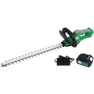 CaliGreen Tools 21V 22" Cordless Laser Cut Hedge Trimmer 3.0Ah Battery and Charger Included