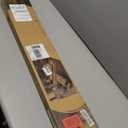 Art3d Peel and Stick Floor Tile Vinyl Wood Plank 36-Pack 54 Sq.Ft, Brown Stone, Rigid Surface Hard Core Easy DIY Self-Adhesive Flooring (36 x 6 x 0.1 inches)