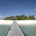 JP London UMB91128 Prepasted Ultimate Path to Paradise Beach Getaway Panoramic Wall Mural, 10.5-Feet Wide by 4-Feet High
