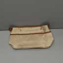 SDANG Purse Organizer Insert Fit for Onthego,City 23 and More BagMultiple Pockets Tote Bag Organizer with HandleLightweight Medium Purse Liner have Zipper (BeigeSmall)