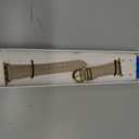 HANDODO Italian Genuine Leather Band for Apple Watch Series 10 9 8 7 6 5 4 3 2 1 SE SE2 Ultra 2, Top Grain Super Thin Strap Women for iWatch 38mm 40mm 41mm 42mm 44mm 45mm 46mm 49mm, Gold Buckle